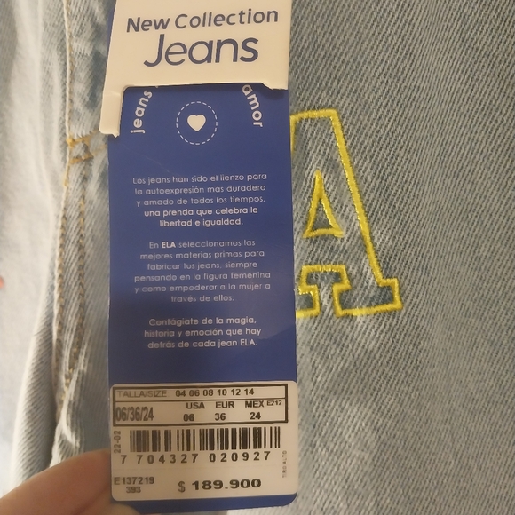 ELA Slouchy Wide Leg Jeans - Picture 6 of 10